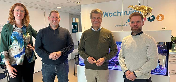 V.l.n.r. Tiska, Vincent, Lodi en Wouter 