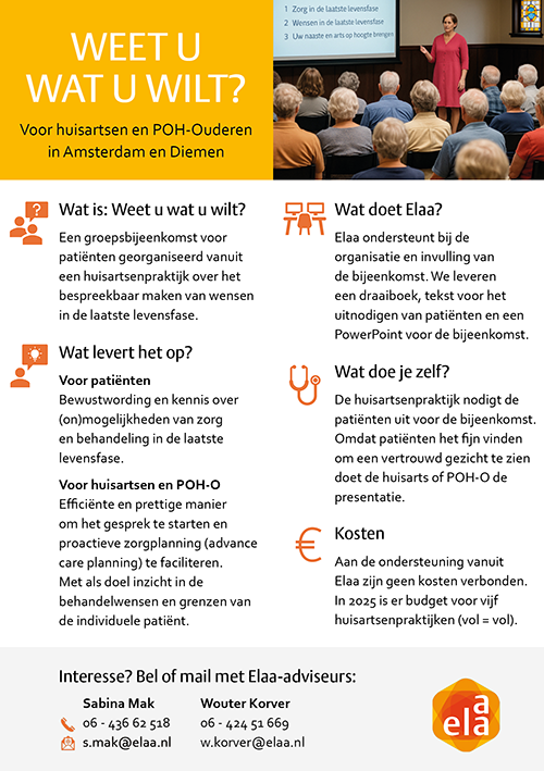 2025 10 22 Weet u wat u wilt A5flyer