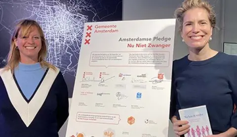 Startschot Amsterdamse Pledge Nu Niet Zwanger
