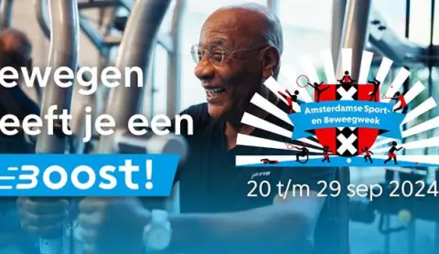 Doe mee met de Amsterdamse Sport- en Beweegweek 2024!